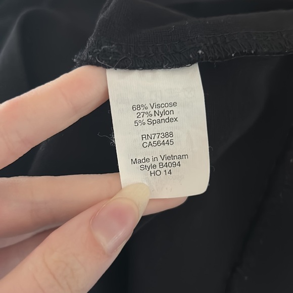 J. Crew Black Zipper Dress Size 2 - Picture 9 of 10